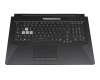 Asus TUF A17 FA706II Original Tastatur inkl. Topcase US (englisch) schwarz/weiß/schwarz mit Backlight