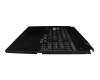 Asus TUF F15 FX506LH Original Tastatur inkl. Topcase DE (deutsch) schwarz/transparent/schwarz mit Backlight