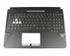 Asus TUF FX565GM Original Tastatur inkl. Topcase DE (deutsch) schwarz/schwarz mit Backlight