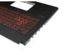 Asus TUF FX705DY Original Tastatur inkl. Topcase DE (deutsch) schwarz/rot/schwarz mit Backlight