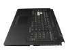 Asus TUF Gaming A17 FA706QR Original Tastatur inkl. Topcase US (englisch) schwarz/transparent/grau mit Backlight