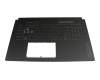 Asus TUF Gaming A17 FA707NUR Original Tastatur inkl. Topcase DE (deutsch) grau/grau mit Backlight