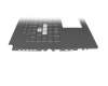 Asus TUF Gaming A17 FA707RW Original Tastatur inkl. Topcase UK (englisch) schwarz/transparent/schwarz mit Backlight