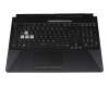 Asus TUF Gaming F15 FX506LHB Original Tastatur inkl. Topcase DE (deutsch) schwarz/transparent/schwarz mit Backlight