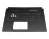 Asus TUF Gaming F17 FX707ZR Original Tastatur inkl. Topcase DE (deutsch) schwarz/transparent/grau mit Backlight