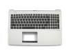 Asus Transformer Book Flip TP550LA Original Tastatur inkl. Topcase US (englisch) schwarz/silber