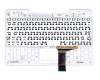 Asus Transformer Book T100TA Original Tastatur inkl. Topcase US (englisch) schwarz/weiß