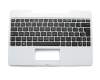 Asus Transformer Book T100TAF Original Tastatur inkl. Topcase FR (französisch) schwarz/weiß