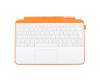 Asus Transformer Mini T102HA Original Tastatur inkl. Topcase DE (deutsch) weiß/orange