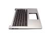 Asus U38DT Original Tastatur inkl. Topcase DE (deutsch) schwarz/silber mit Backlight