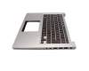 Asus U38N Original Tastatur inkl. Topcase DE (deutsch) schwarz/silber mit Backlight