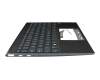 Asus UM425UA Original Tastatur inkl. Topcase PO (portugiesisch) anthrazit/grau mit Backlight