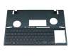 Asus UX582ZM Original Tastatur inkl. Topcase DE (deutsch) blau/blau mit Backlight