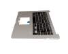 Asus VivoBook 15 F510UA Original Tastatur inkl. Topcase DE (deutsch) schwarz/silber mit Backlight