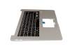 Asus VivoBook 15 F510UA Original Tastatur inkl. Topcase DE (deutsch) schwarz/silber mit Backlight