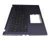 Asus VivoBook 15 X509DA Original Tastatur inkl. Topcase DE (deutsch) schwarz/blau mit Backlight