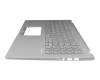 Asus VivoBook 15 X509DA Original Tastatur inkl. Topcase DE (deutsch) weiß/silber