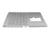 Asus VivoBook 15 X509FA Original Tastatur inkl. Topcase DE (deutsch) grau/silber