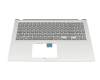 Asus VivoBook 15 X515JA Original Tastatur inkl. Topcase DE (deutsch) grau/silber