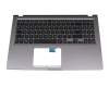 Asus VivoBook 15 X515JA Original Tastatur inkl. Topcase DE (deutsch) schwarz/grau