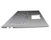 Asus VivoBook 17 D712DA Original Tastatur inkl. Topcase DE (deutsch) silber/silber mit Backlight