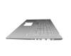 Asus VivoBook 17 F712EA Original Tastatur inkl. Topcase DE (deutsch) silber/silber