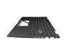 Asus VivoBook Flip 14 TM420IA Original Tastatur inkl. Topcase DE (deutsch) schwarz/schwarz