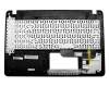 Asus VivoBook Max X541SC Original Tastatur inkl. Topcase DE (deutsch) schwarz/silber