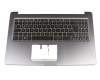 Asus VivoBook Pro 15 N580GD Original Tastatur inkl. Topcase DE (deutsch) schwarz/grau mit Backlight