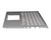 Asus VivoBook S14 S430FN Original Tastatur inkl. Topcase DE (deutsch) silber/silber mit Backlight