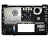 Asus VivoBook X202E Original Tastatur inkl. Topcase GR (griechisch) schwarz/silber