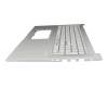 Asus X1704ZA Original Tastatur inkl. Topcase DE (deutsch) grau/silber