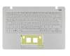 Asus X200CA Original Tastatur inkl. Topcase DE (deutsch) weiß/weiß