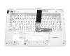 Asus X200LA Original Tastatur inkl. Topcase FR (französisch) weiß/weiß