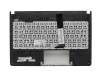 Asus X401A Original Tastatur inkl. Topcase DE (deutsch) schwarz/grün