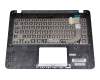 Asus X407MA Original Tastatur inkl. Topcase DE (deutsch) schwarz/silber