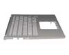 Asus X430FA Original Tastatur inkl. Topcase DE (deutsch) silber/silber mit Backlight