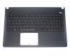 Asus X501U Original Tastatur inkl. Topcase SF (schweiz-französisch) schwarz/schwarz