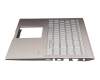 Asus X531FA Original Tastatur inkl. Topcase DE (deutsch) silber/rosé mit Backlight