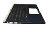 Asus ZenBook 14 UX433FAC Original Tastatur inkl. Topcase RU (russisch) schwarz/blau mit Backlight