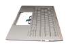 Asus ZenBook 14 UX434FA Original Tastatur inkl. Topcase DE (deutsch) silber/silber mit Backlight