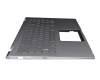 Asus ZenBook Flip 15 UX562FA Original Tastatur inkl. Topcase DE (deutsch) silber/silber mit Backlight
