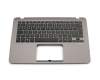 Asus ZenBook Flip UX360CA Original Tastatur inkl. Topcase DE (deutsch) schwarz/grau mit Backlight