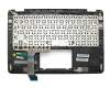 Asus ZenBook Flip UX360CA Original Tastatur inkl. Topcase DE (deutsch) schwarz/grau