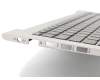 Asus ZenBook U500VZ Original Tastatur inkl. Topcase DE (deutsch) schwarz/silber mit Backlight