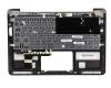 Asus ZenBook UX305FA Original Tastatur inkl. Topcase SF (schweiz-französisch) schwarz/grau
