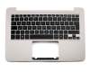 Asus ZenBook UX305LA Original Tastatur inkl. Topcase DE (deutsch) schwarz/silber