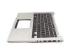 Asus ZenBook UX32VD Original Tastatur inkl. Topcase SF (schweiz-französisch) schwarz/silber mit Backlight