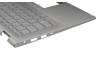 Asus ZenBook UX462DA Original Tastatur inkl. Topcase DE (deutsch) silber/silber mit Backlight