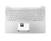 Asus ZenBook UX501LW Original Tastatur inkl. Topcase DE (deutsch) silber/silber mit Backlight